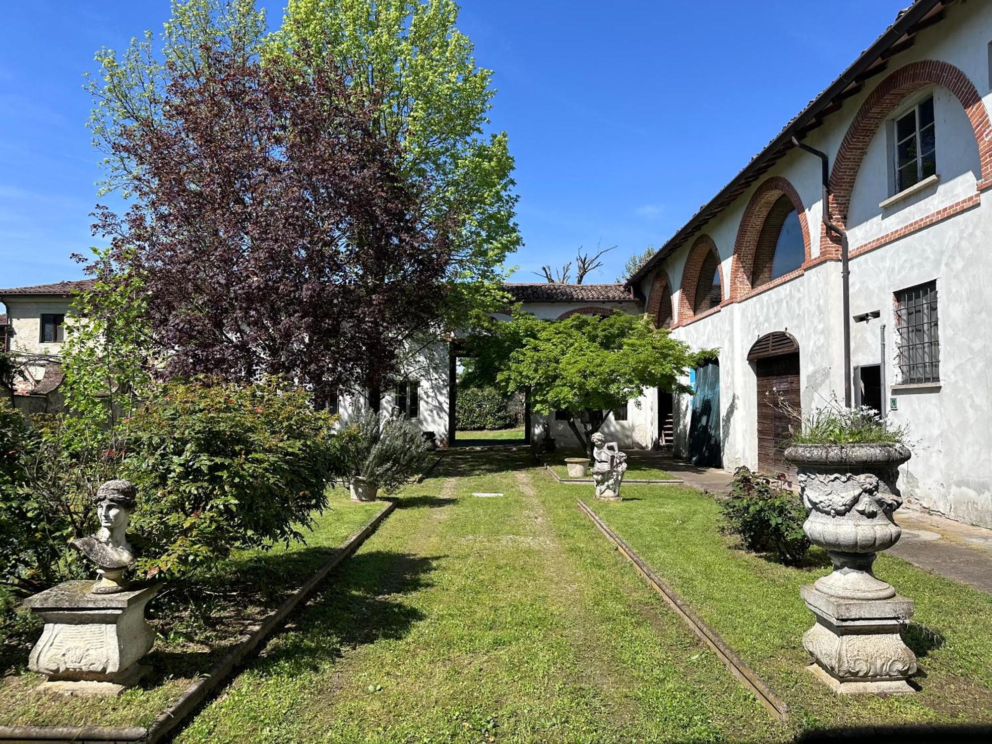 Vila Affascinante Casale Brambilla Vicino Pavia San Zenone al Po Exteriér fotografie