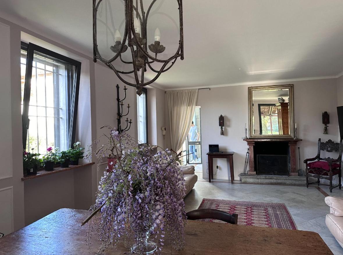 Vila Affascinante Casale Brambilla Vicino Pavia San Zenone al Po Exteriér fotografie