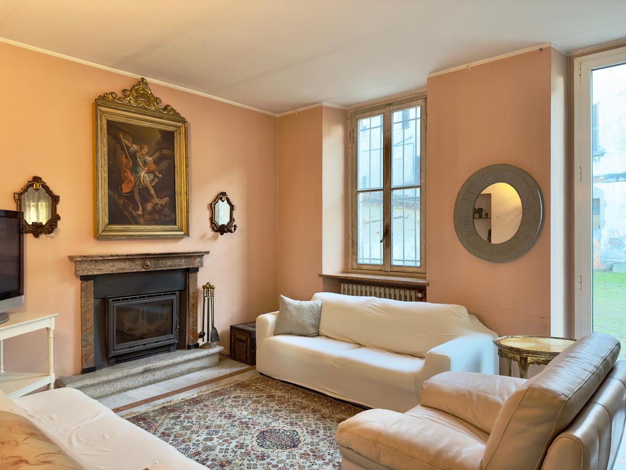 Vila Affascinante Casale Brambilla Vicino Pavia San Zenone al Po Exteriér fotografie